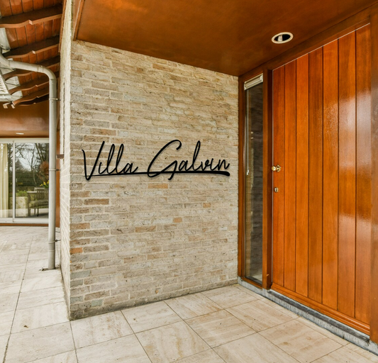 Villa Metal Signs – Usigna