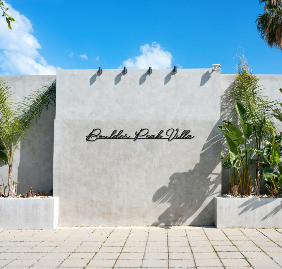 Villa Sign type 5 – Usigna