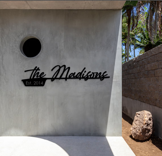 Villa Metal Signs – Usigna